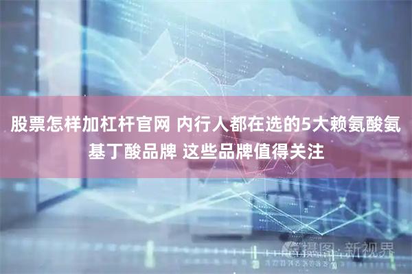 股票怎样加杠杆官网 内行人都在选的5大赖氨酸氨基丁酸品牌 这些品牌值得关注