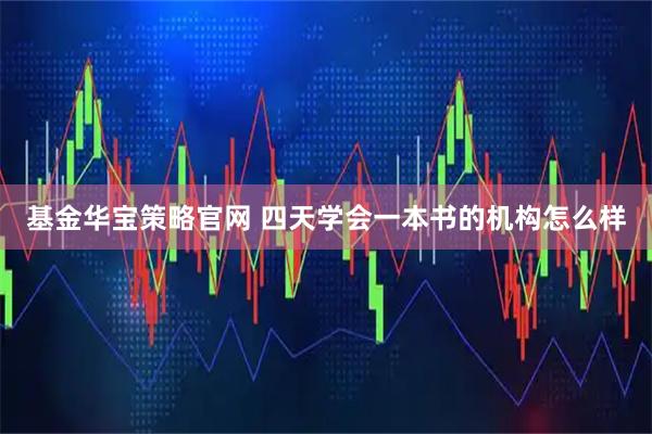 基金华宝策略官网 四天学会一本书的机构怎么样